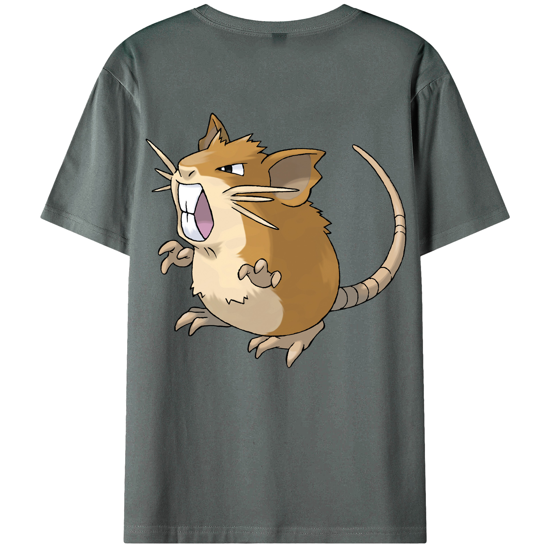（画像用） ポケットモンスター Pokémon 綿100％半袖Tシャツ（背面プリント）